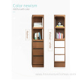 Bookcase Stand Glass Mirror Solid Wood Drawers Wardrobe